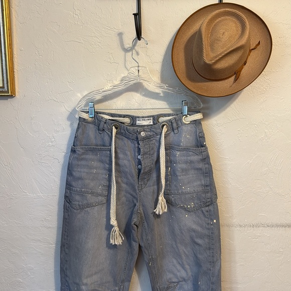 We The Free Moxie Light Grey Jeans size 29 - Picture 2 of 14